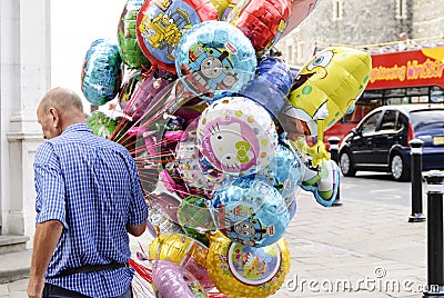 The dream seller Editorial Stock Photo