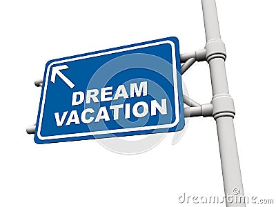 Dream vacation Stock Photo