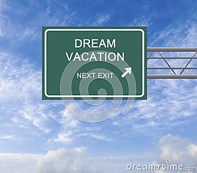 Dream vacation Stock Photo