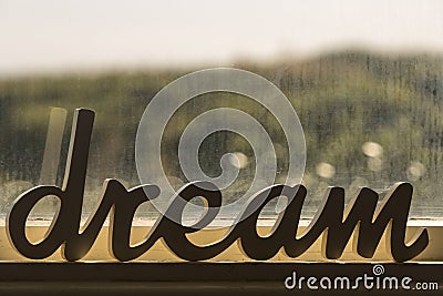 Dream Word Stock Photo