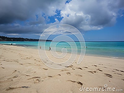 Dreamland beach at Bali Editorial Stock Photo