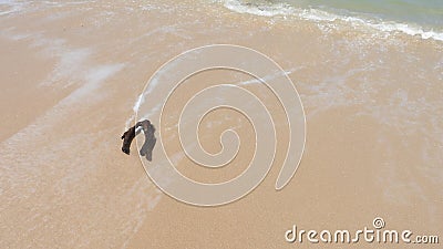 White beach at Khao Lak Thailand Stock Photo