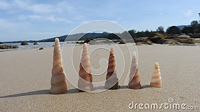 White beach at Khao Lak Thailand Stock Photo