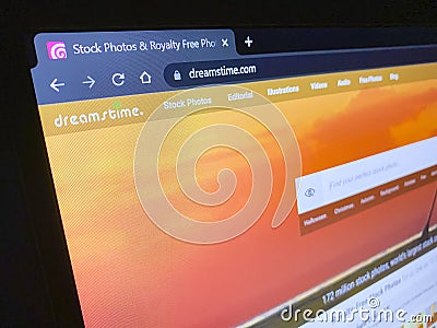 Dreamstime.com Stock photography site Editorial Stock Photo