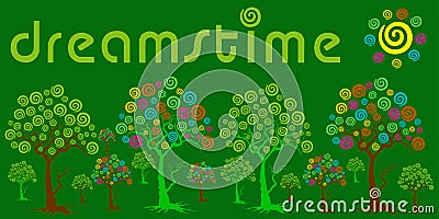 Dreamstime Garden Vector Illustration