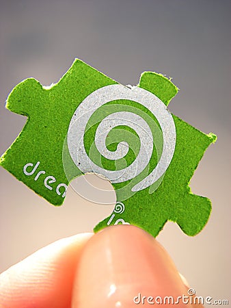 Dreamstime puzzle Stock Photo