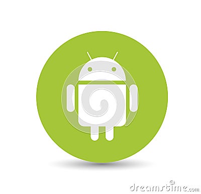 Android Logo Editorial Stock Photo