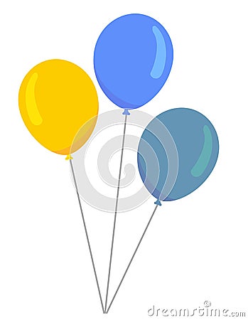 Cartoon baloon vector illustration. Cartoon Illustration