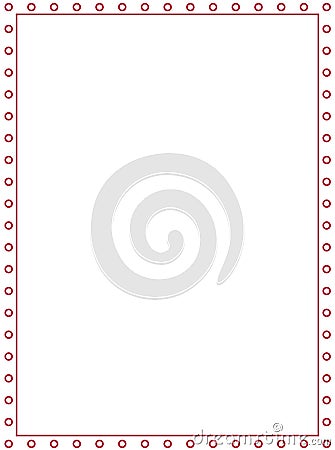 Christmas Border, candy cane, frame vector. Cartoon Illustration