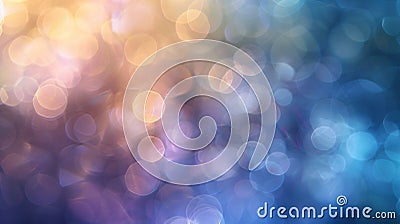 Dreamy abstract background with soft bokeh and light effects, creating a magical and ethereal texture atmosphere Stock Photo
