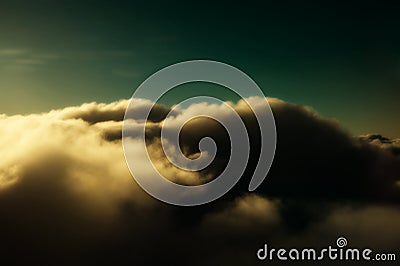 Dreamy cloudscape Stock Photo