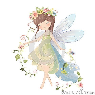 Dreamy fairy dust Stock Photo