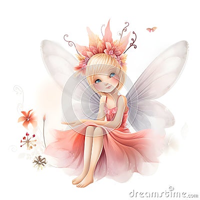 Dreamy fairy tale vector Stock Photo