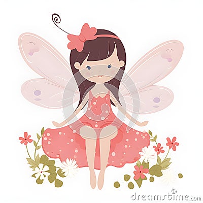 Dreamy fairyland illustration Cartoon Illustration