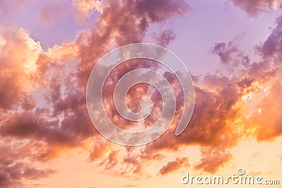 Dreamy sky Stock Photo