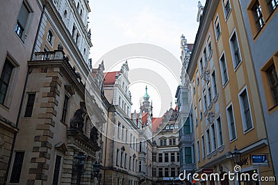 Dresden arhitectural landmark Editorial Stock Photo