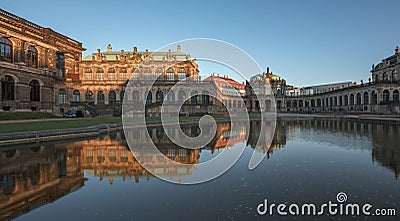 Dresden, Zwinger museum Editorial Stock Photo