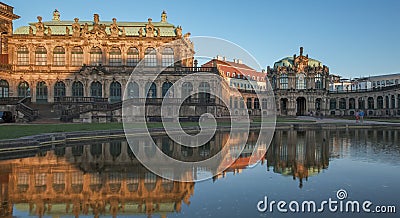 Dresden, Zwinger museum Editorial Stock Photo
