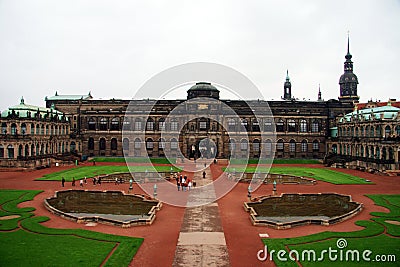 Dresden. Zwinger Palace Stock Photo