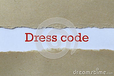 Dress code Stock Photo