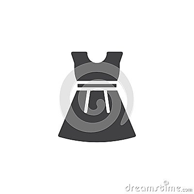 Dress icon vector Vector Illustration