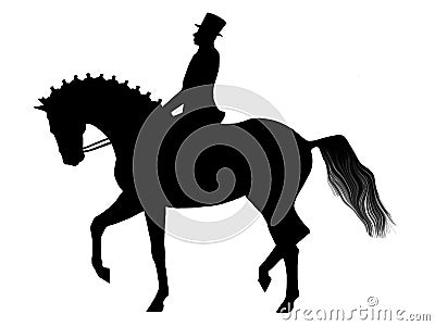 Dressage Stock Photo