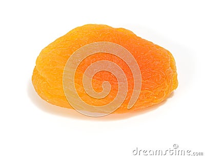 Dried apricot Stock Photo