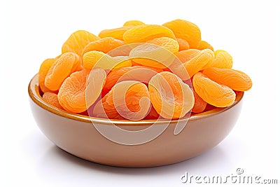 Dried apricot clipart Stock Photo