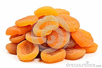 Dried apricot clipart Stock Photo