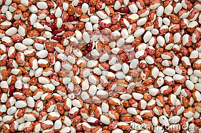 Dried beans. Healthy nutrition food background Stock Photo