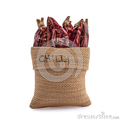 Dried Chilli Stock Photo