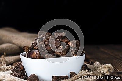 Dried Cola Nuts Stock Photo