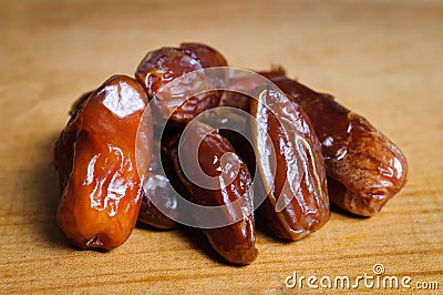 Dried dates Stock Photo