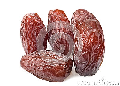 Dried dates Stock Photo