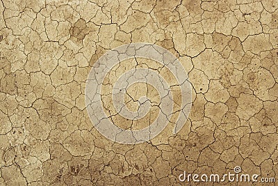 Dried Dirt Mud Background Texture - Desert Global Warming Stock Photo