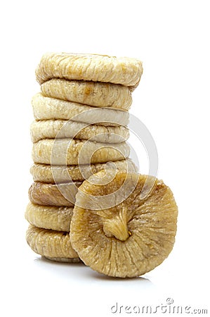 Dried Fig Tower Stock Photo
