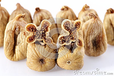 Dried figs Stock Photo