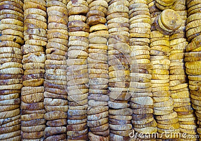 Dried figs Stock Photo