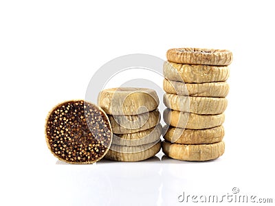 Dried figs Stock Photo