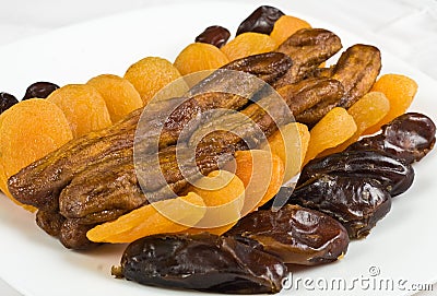 Dried fruits Stock Photo