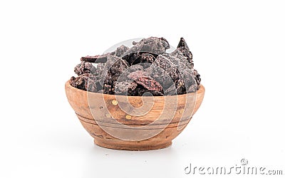 Dried garcinia Stock Photo