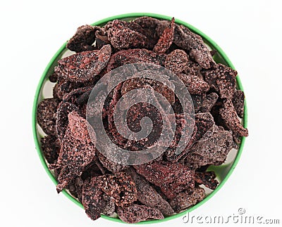 Dried garcinia Stock Photo