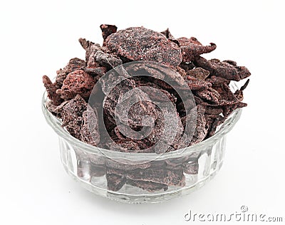 Dried garcinia Stock Photo