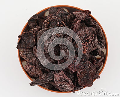 Dried garcinia Stock Photo