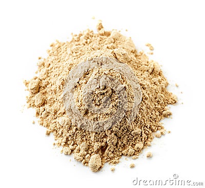 Dried ginger powder Stock Photo