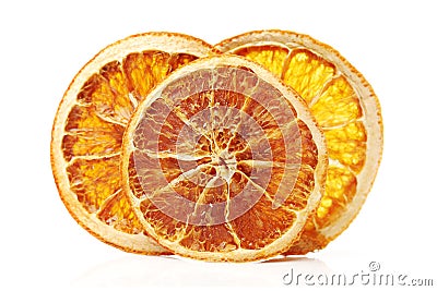 Dried lemon Stock Photo