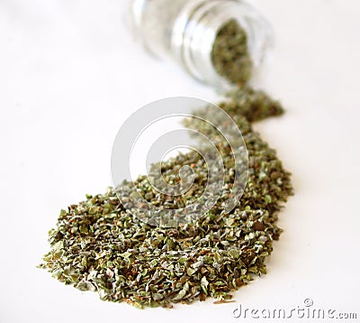 Dried marjoram Stock Photo