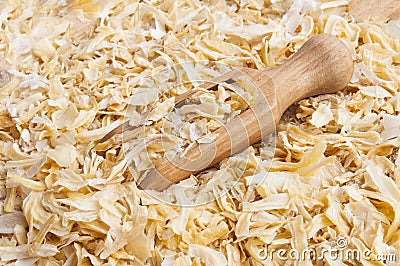 Dried onion Stock Photo