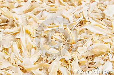 Dried onion Stock Photo