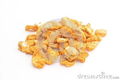 dried pineapple crispy chips Stock Photo